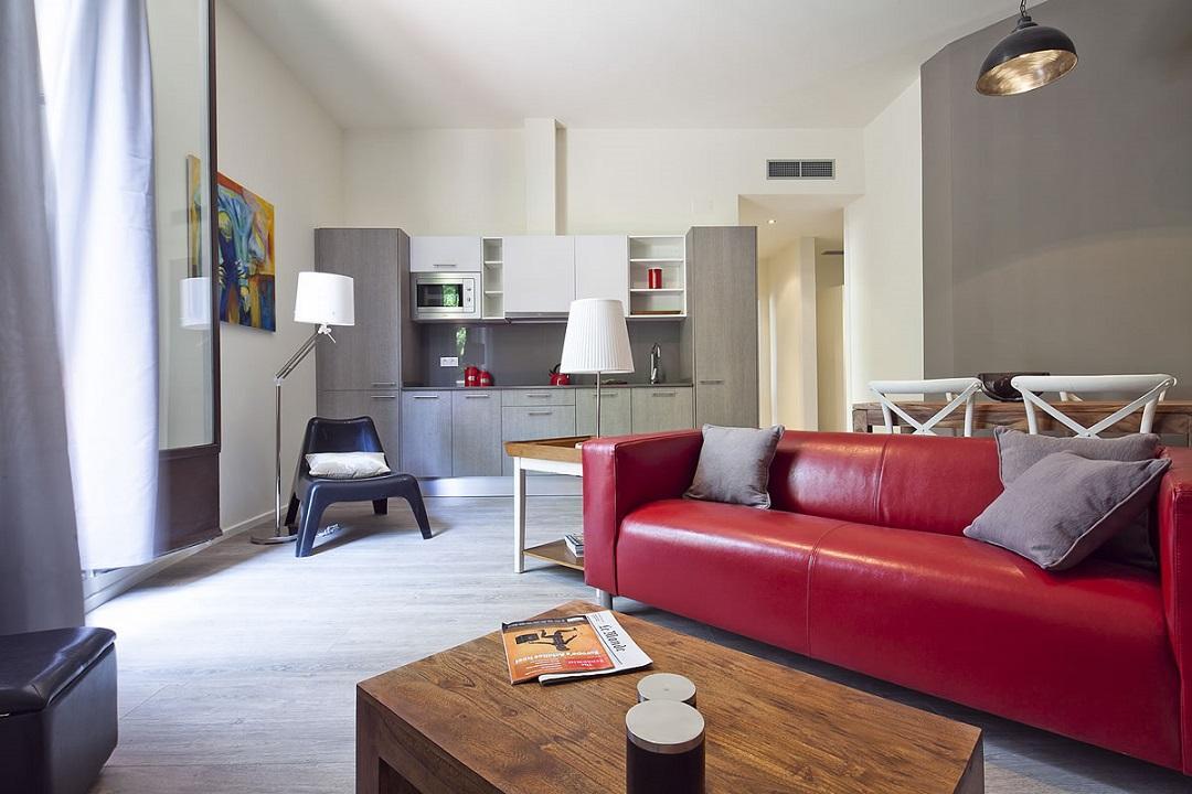 ברצלונה Aspasios Rambla Catalunya Apartments מראה חיצוני תמונה
