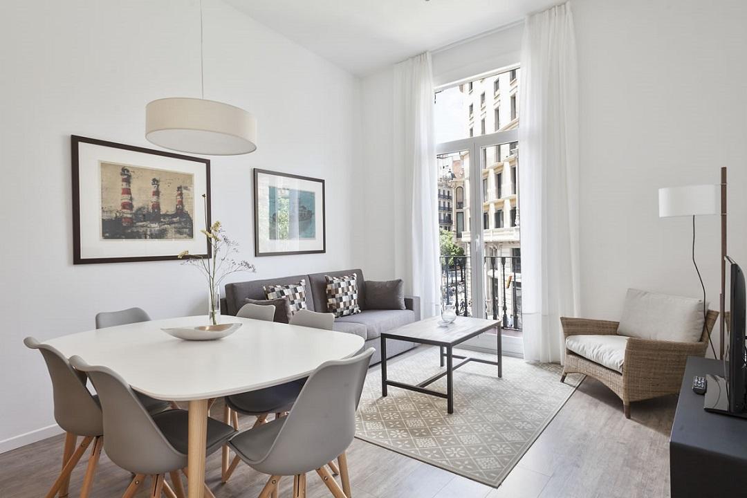 ברצלונה Aspasios Rambla Catalunya Apartments מראה חיצוני תמונה