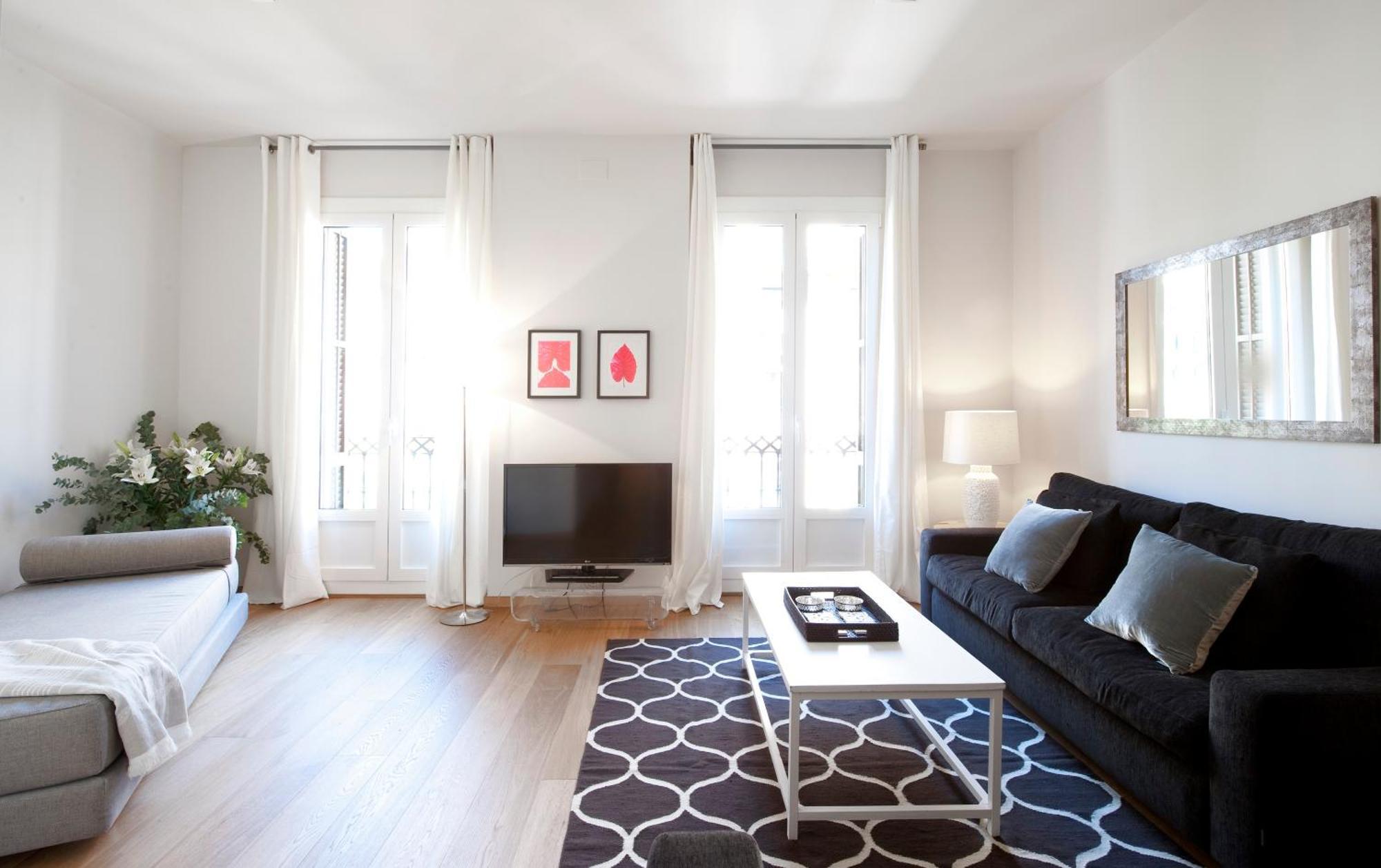 ברצלונה Aspasios Rambla Catalunya Apartments חדר תמונה